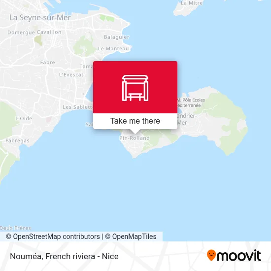 Nouméa map
