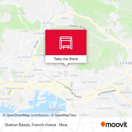 Station Basse map