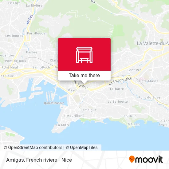 Amigas map