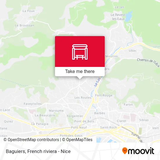 Baguiers map