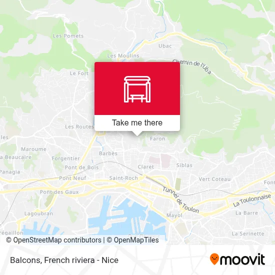Mapa Balcons