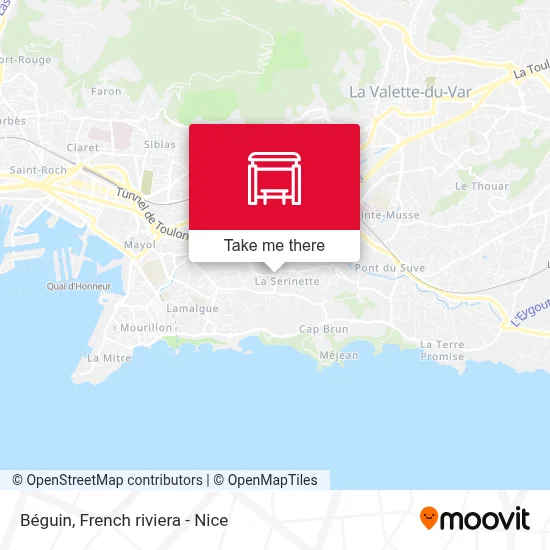 Béguin map