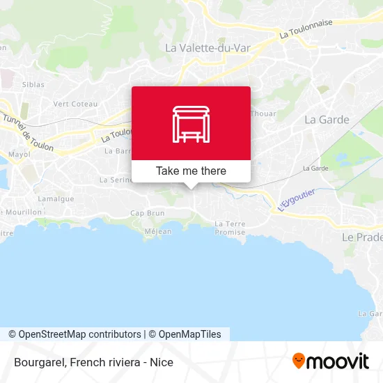 Bourgarel map
