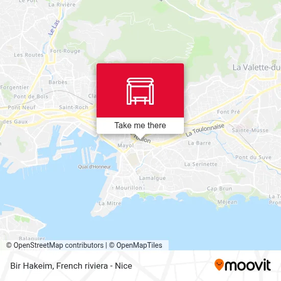 Bir Hakeim map