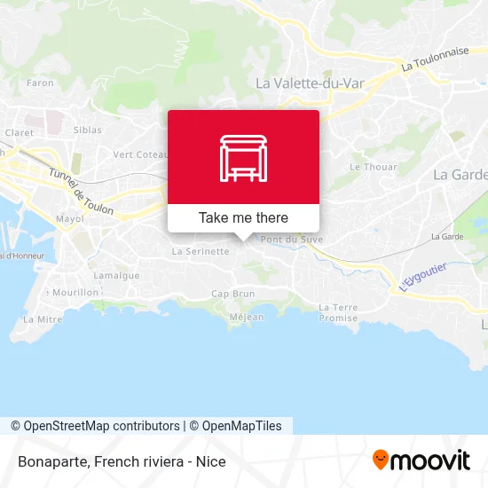 Bonaparte map