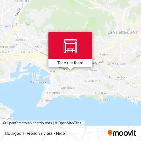 Bourgeois map