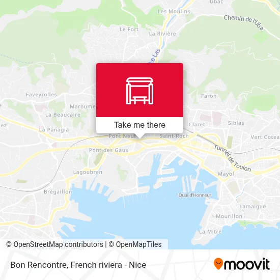 Bon Rencontre map