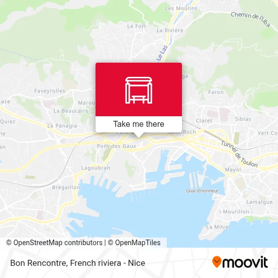 Bon Rencontre map