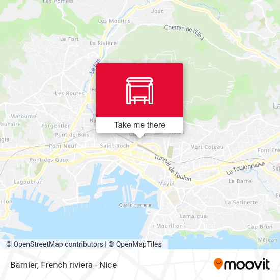 Barnier map
