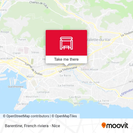 Barentine map
