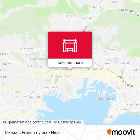 Brosset map