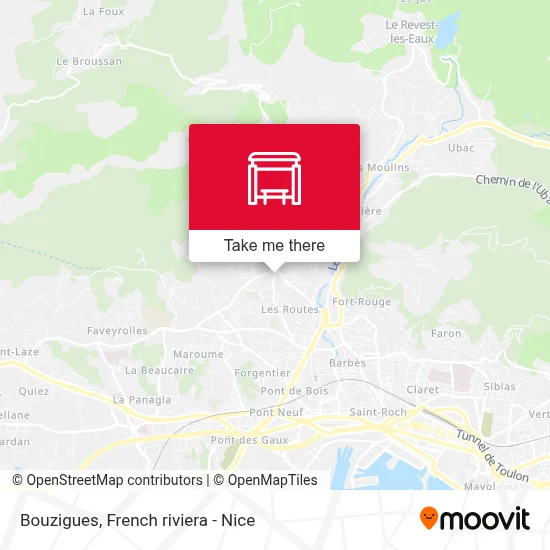 Bouzigues map