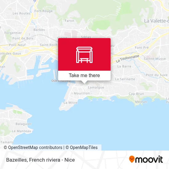 Bazeilles map