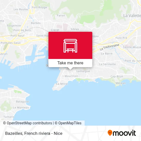 Bazeilles map