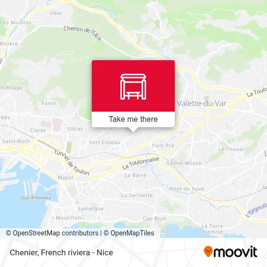 Chenier map