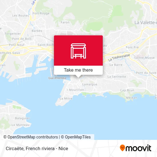 Circaëte map