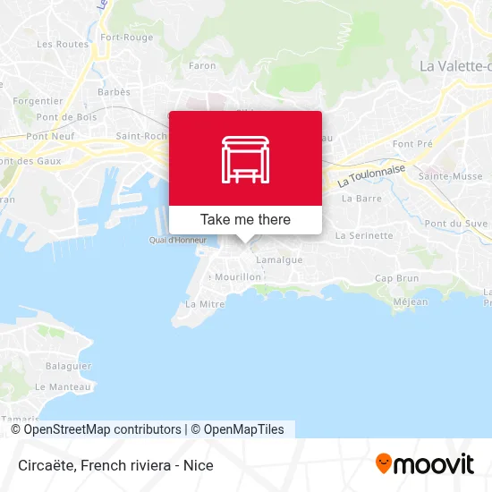 Mapa Circaëte