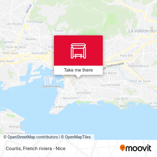 Courlis map