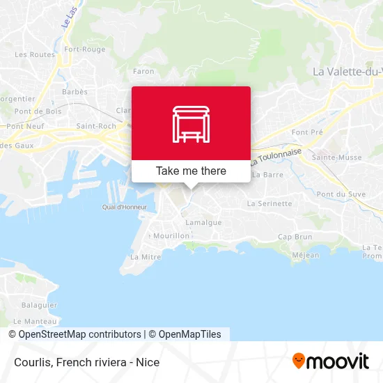 Courlis map