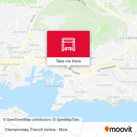 Clemenceau map