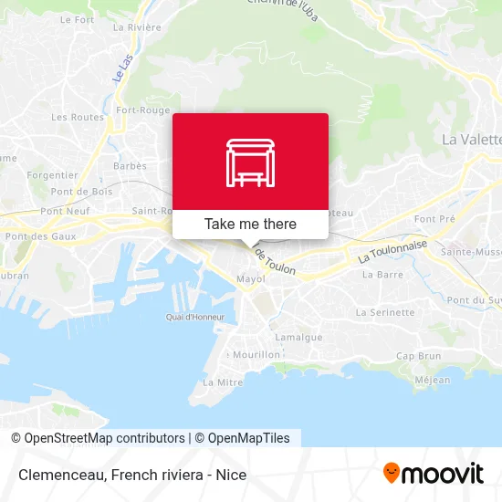Clemenceau map