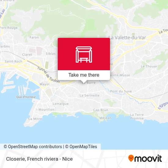 Closerie map