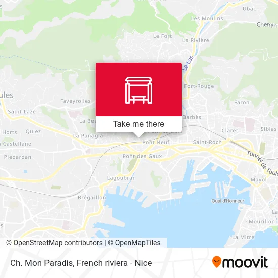 Ch. Mon Paradis map