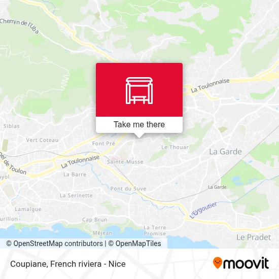 Coupiane map