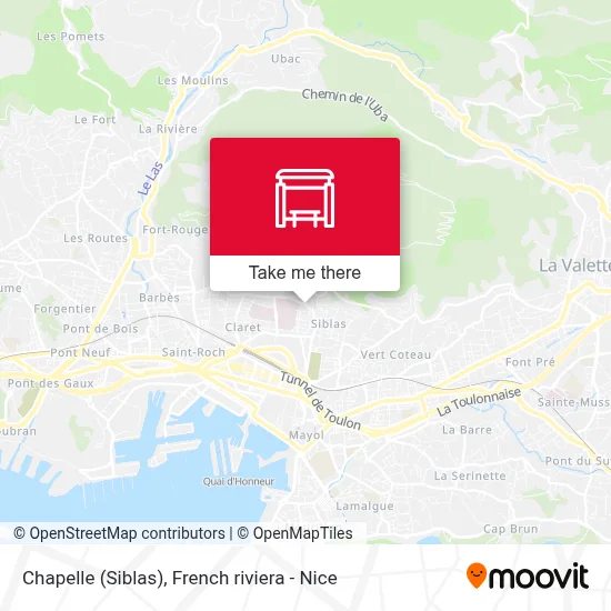 Chapelle (Siblas) map