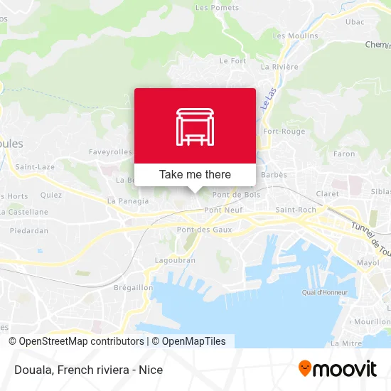 Douala map