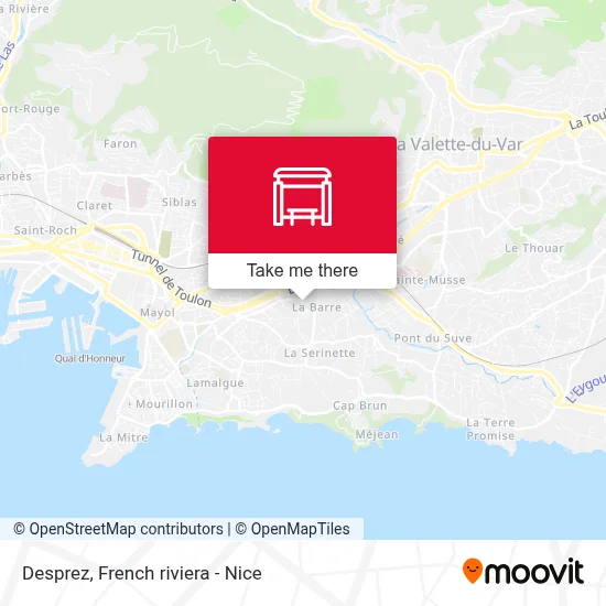 Desprez map