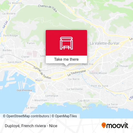 Duployé map