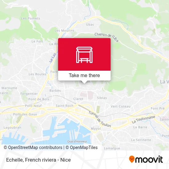 Echelle map