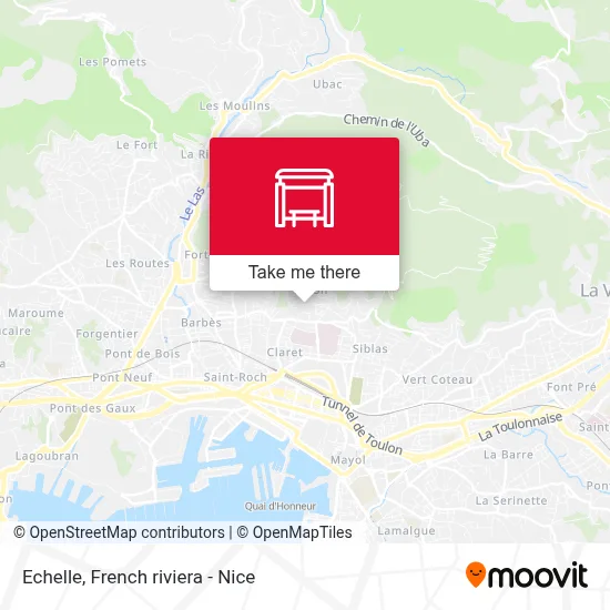 Echelle map