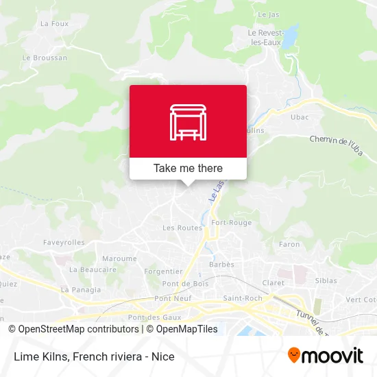 Fours À Chaux map