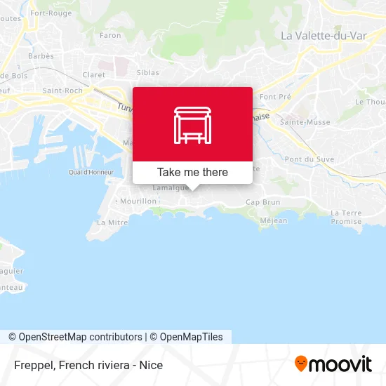 Mapa Freppel