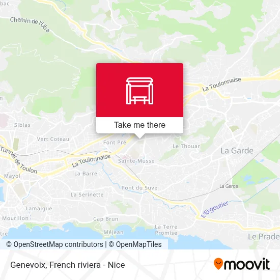 Genevoix map