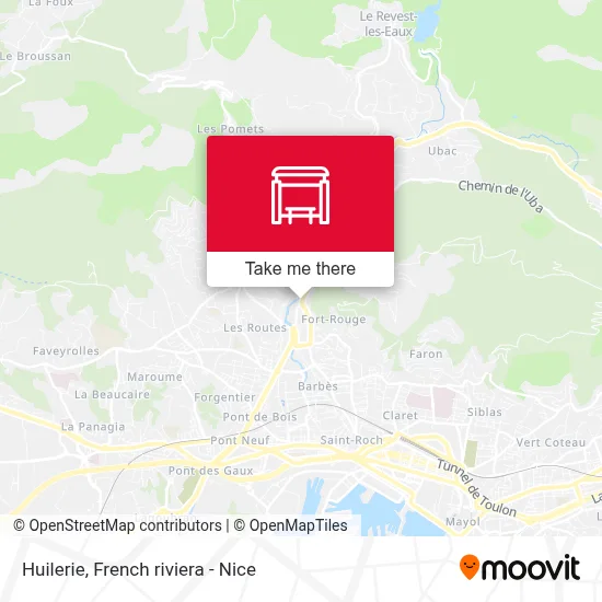 Huilerie map