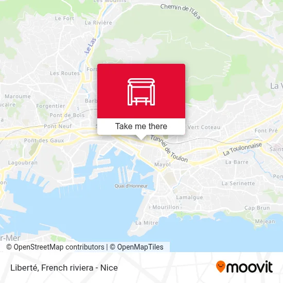 Liberté map