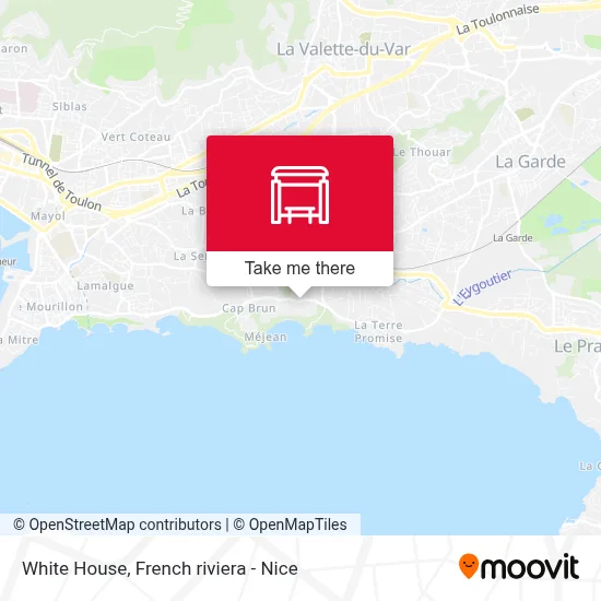 Maison Blanche map