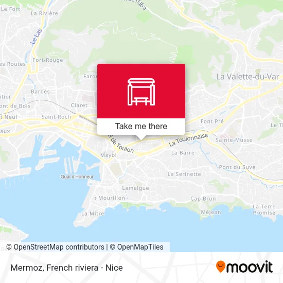 Mapa Mermoz