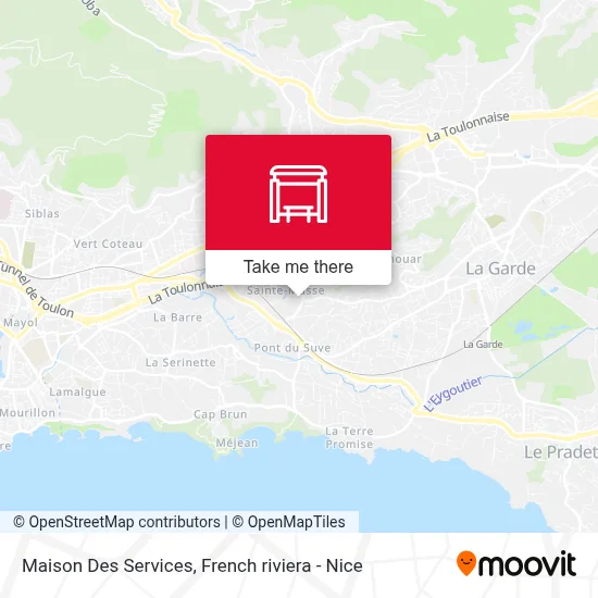 Maison Des Services map
