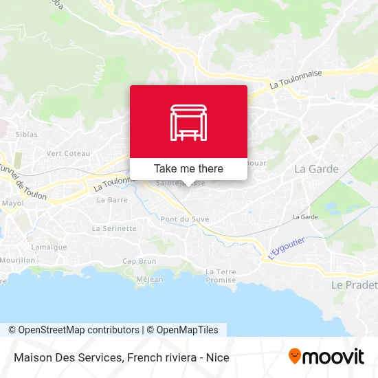 Maison Des Services map