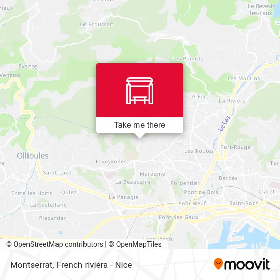Montserrat map