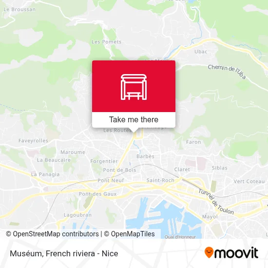 Muséum map