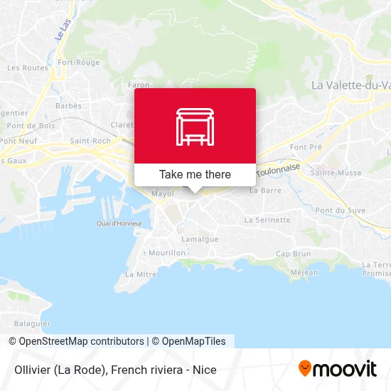 Ollivier (La Rode) map