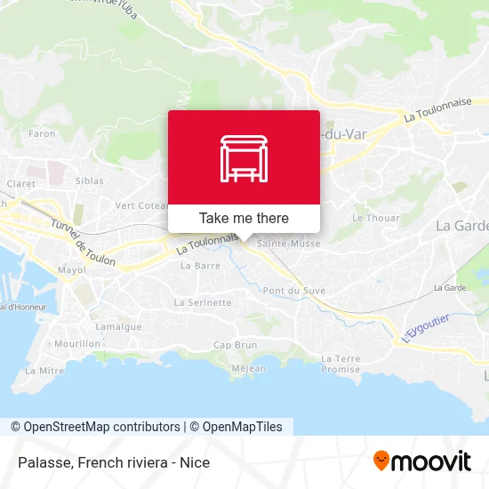 Palasse map