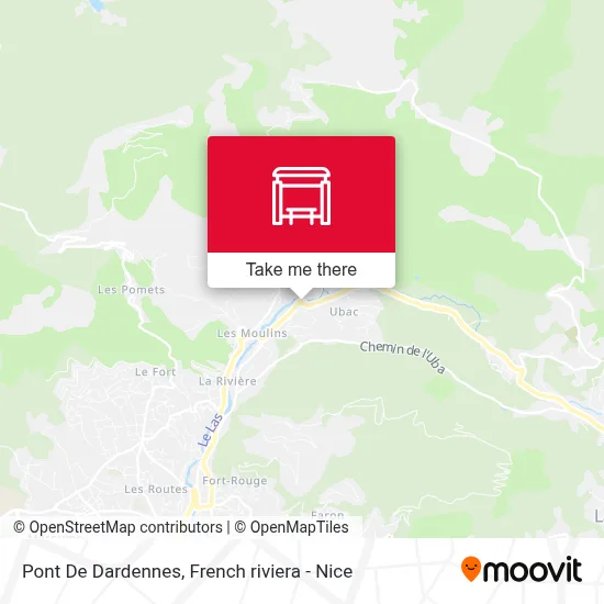 Pont De Dardennes map