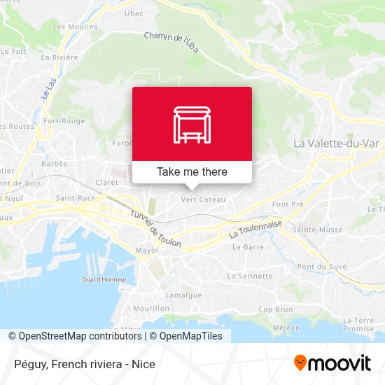 Péguy map