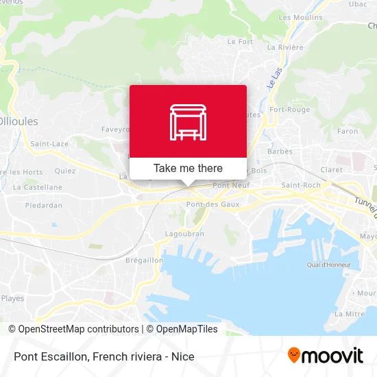 Pont Escaillon map